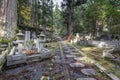 Okunoin Cemetery, one of Japan s most sacred sites, Koyasan, Japan.