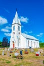 oland, Sweden, July 15, 2022: New Kalla church at oland island i