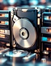 olated database concept folders hard icon storage disk cyberspace folder symbol computer disc datum business isolated