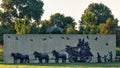 Olathe Community Center Stagecoach Statue