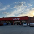 Olathe QuikTrip Before Sunset Royalty Free Stock Photo