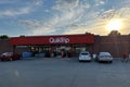 Olathe QuikTrip Before Sunset Royalty Free Stock Photo