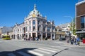 Olav Tryggvason street Trondheim Royalty Free Stock Photo