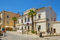 Olbia, Italy - Public library - Biblioteca Civica - at the Corso Umberto I street - main boulevard and touristic site of the