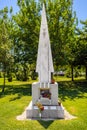 Olbia, Italy - Olbia, Sardinia / Italy - 2019/07/21: Memorial of Emanuela Loi - one of first female police officers in Italy,