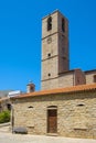 Olbia, Italy - XVIII century St. Paul Apostle Church - Chiesa di San Paolo Apostolo - and St. Cross oratory - Oratorio di Santa