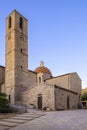 Olbia, Italy - XVIII century St. Paul Apostle Church - Chiesa di San Paolo Apostolo - and St. Cross oratory - Oratorio di Santa