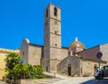 Olbia, Italy - XVIII century St. Paul Apostle Church - Chiesa di San Paolo Apostolo - and St. Cross oratory - Oratorio di Santa