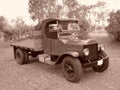 AN OLD 1920 ERA TRUCK Royalty Free Stock Photo