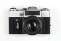 Old 35mm camera Royalty Free Stock Photo