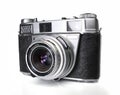 Old 35mm camera Royalty Free Stock Photo