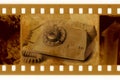 Old 35mm frame photo Royalty Free Stock Photo