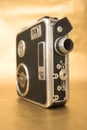 Old 8mm Film Camera Royalty Free Stock Photo