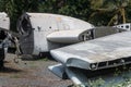 Old abandoned aircraft in Chiang Mai,Thailand 2