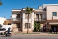 Old abandoned Art Deco residential house in downtown Rabat Royalty Free Stock Photo