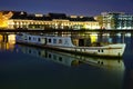 Old abandoned boat, berlin Royalty Free Stock Photo