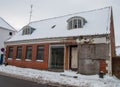 Old abandoned building in Denmark Royalty Free Stock Photo