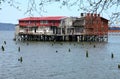 Old abandoned cannery, Astoria OR.