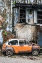 Old, abandoned car Royalty Free Stock Photo