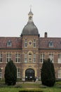 Old abandoned catholic mental illness hospital in the town of No