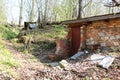 Old abandoned cellars