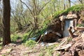 Old abandoned cellars