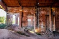 An old and abandoned ceramic factory in the town of Agost, Alicante, Spain