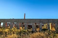 An old and abandoned ceramic factory in the town of Agost, Alicante, Spain