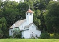 Old abandoned church in Mount Dora, Florida