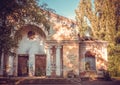 Old abandoned cinema