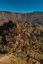 Old abandoned city of Gamsutl Republic of Dagestan