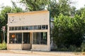 Old Abandoned Commercial Store Front Building Royalty Free Stock Photo