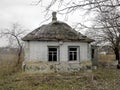 old abandoned decaying house