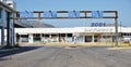 The old abandoned Ellinikon Athens airport Royalty Free Stock Photo