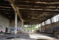 Old abandoned factory building Royalty Free Stock Photo