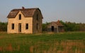 Old abandoned farm homes still sitting empty across the midwest