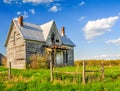 Old abandoned farm house Royalty Free Stock Photo