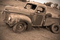 Old abandoned farm truck Royalty Free Stock Photo