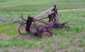 Old abandoned farming equipment