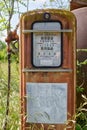 Old abandoned gas pump Royalty Free Stock Photo