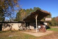 Old Abandoned Gas Station rural Eastern Texas