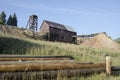 Old Abandoned Gold Mine located in Victor Colorado Royalty Free Stock Photo