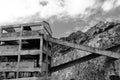 Old abandoned gold mine in Rodalquilar, Almeria