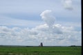 Old abandoned grain storage Royalty Free Stock Photo