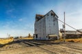 Old Abandoned Grainery Royalty Free Stock Photo