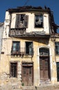 Old abandoned Greek house in Turkey Royalty Free Stock Photo