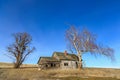 Old abandoned house in the countryside. Royalty Free Stock Photo