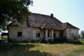 Old abandoned house at the countryside