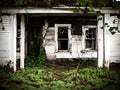 old abandoned house in the forest, Ai Generated Royalty Free Stock Photo