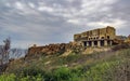 Stunning landscape of Maltese nature Qarraba between Gnejna bay and Ghajn tuffieha bay Riviera, Ta Lippija, Mgarr, Malta